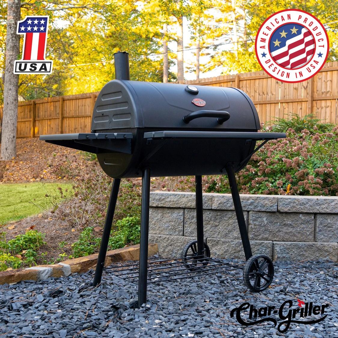 Parrilla a Carbón modelo Super Pro Char-Griller®