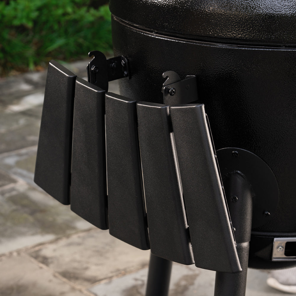 Parrilla Kamado modelo Akorn de 20" + Guantes Parrilleros Char-Griller®