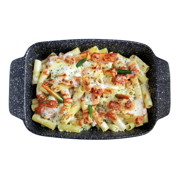 Fuente de cerámica para horno rojo Trento 38 x 21,5 x 7,5 cm FANTUZZI