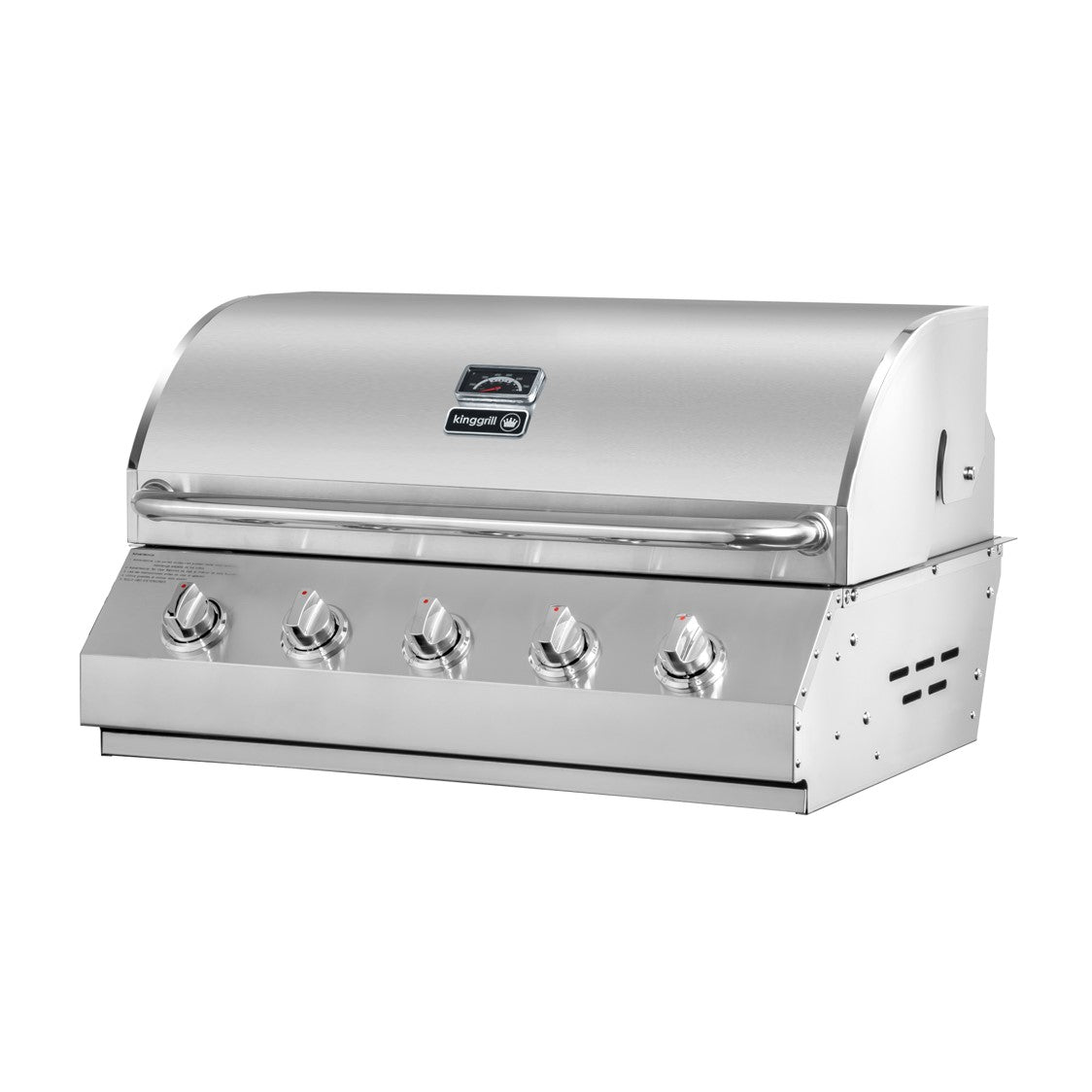 PROXIMAMENTE DICIEMBRE Parrilla a gas empotrada de 5 quemadores + Spiedo con Motor