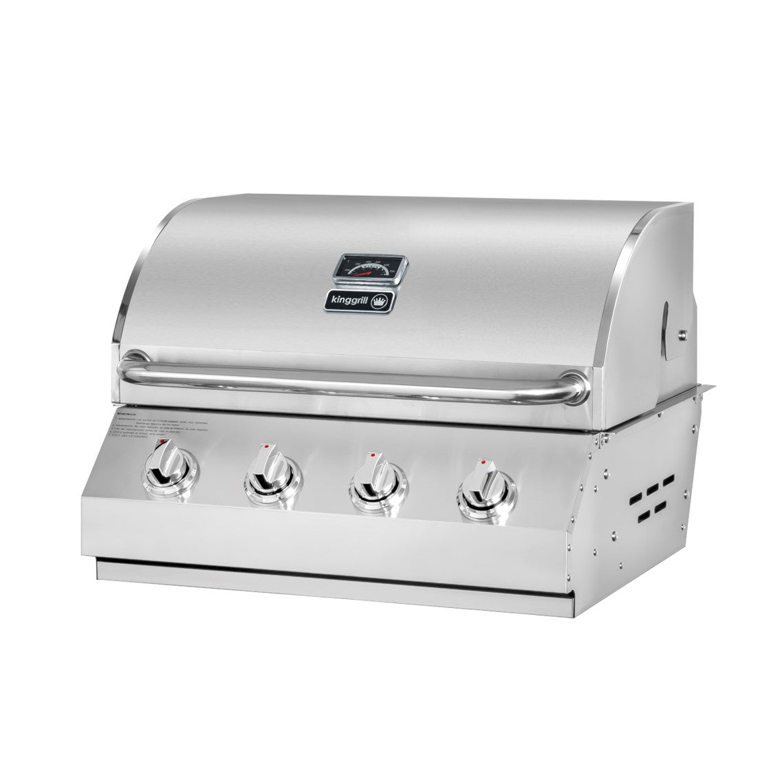 Parrilla a gas empotrada de 4 quemadores + Spiedo con Motor Kinggrill®