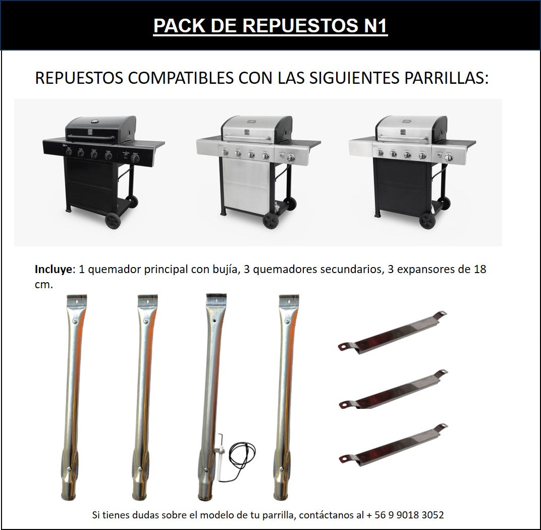 PACK DE REPUESTOS N1