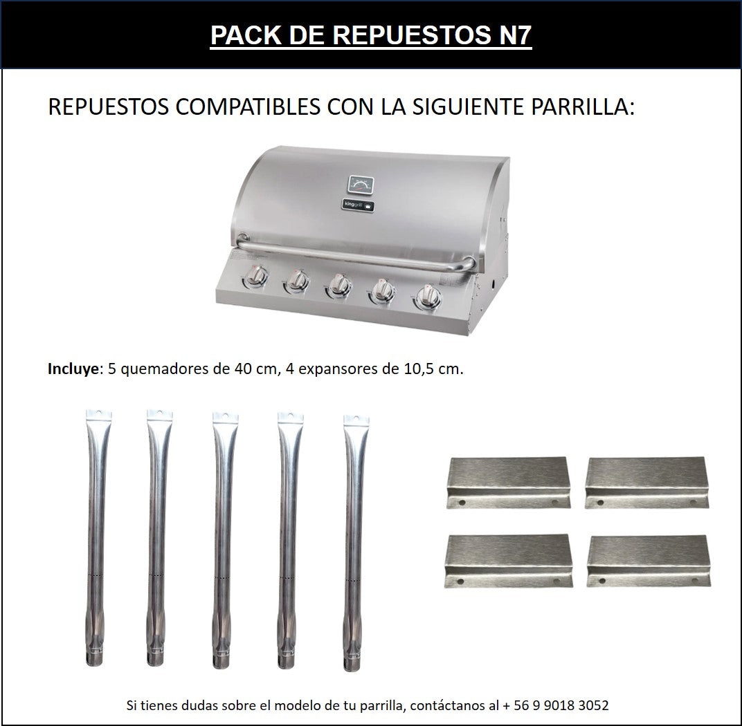 PACK DE REPUESTOS N7