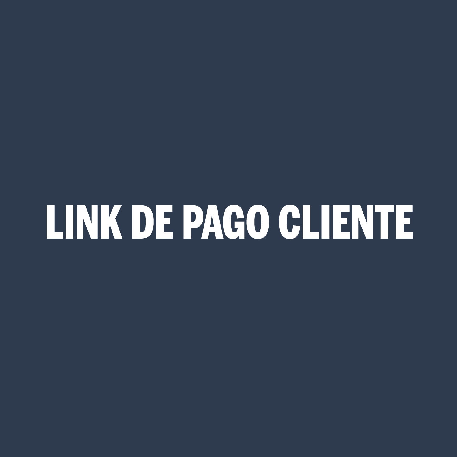 Link de pago cliente