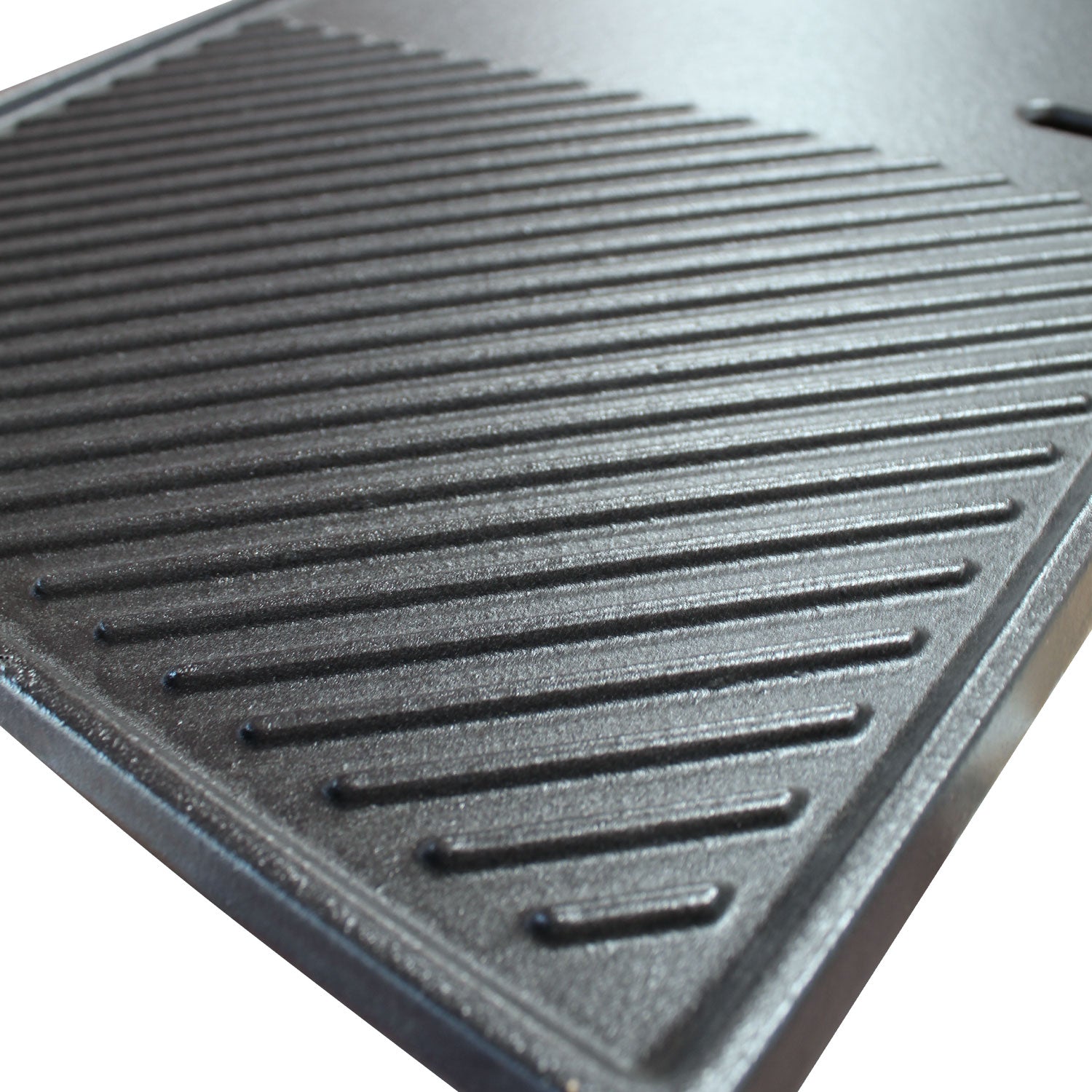 Plancha de hierro fundido para parrilla y cocina - Rectangular 39x48