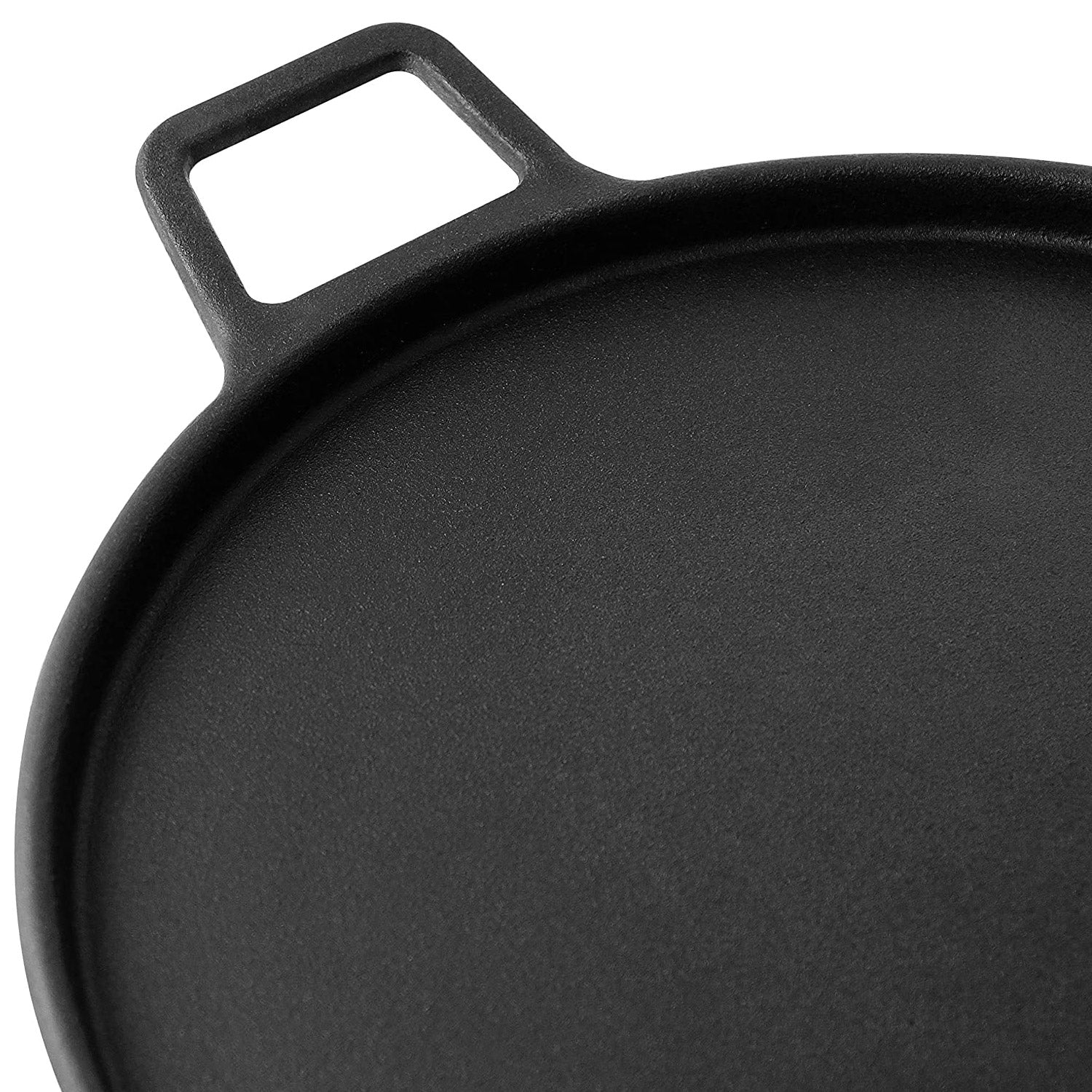 Plancha de hierro fundido para parrilla y cocina