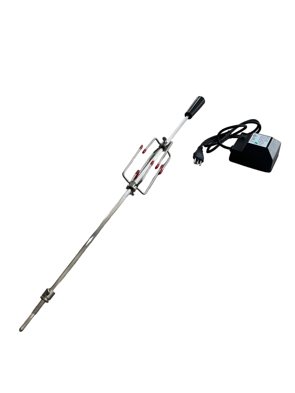 SPIEDO PARA PARRILLA A GAS AJUSTABLE (67 cm) + MOTOR