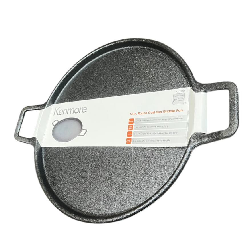 Plancha de hierro fundido para parrilla y cocina KE-A20208-N