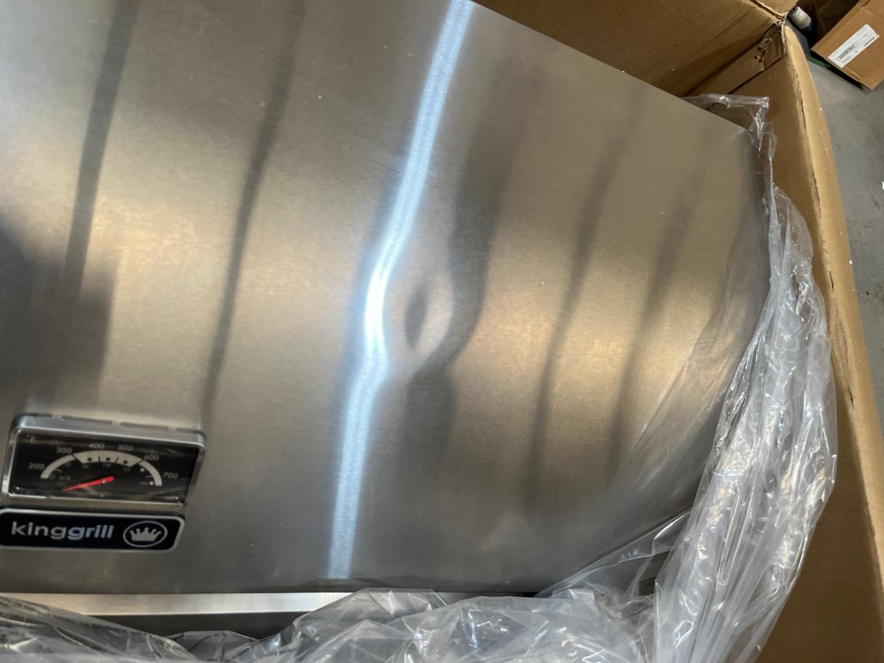 Parrilla a gas empotrada de 6 quemadores Kinggrill® (OPEN BOX)
