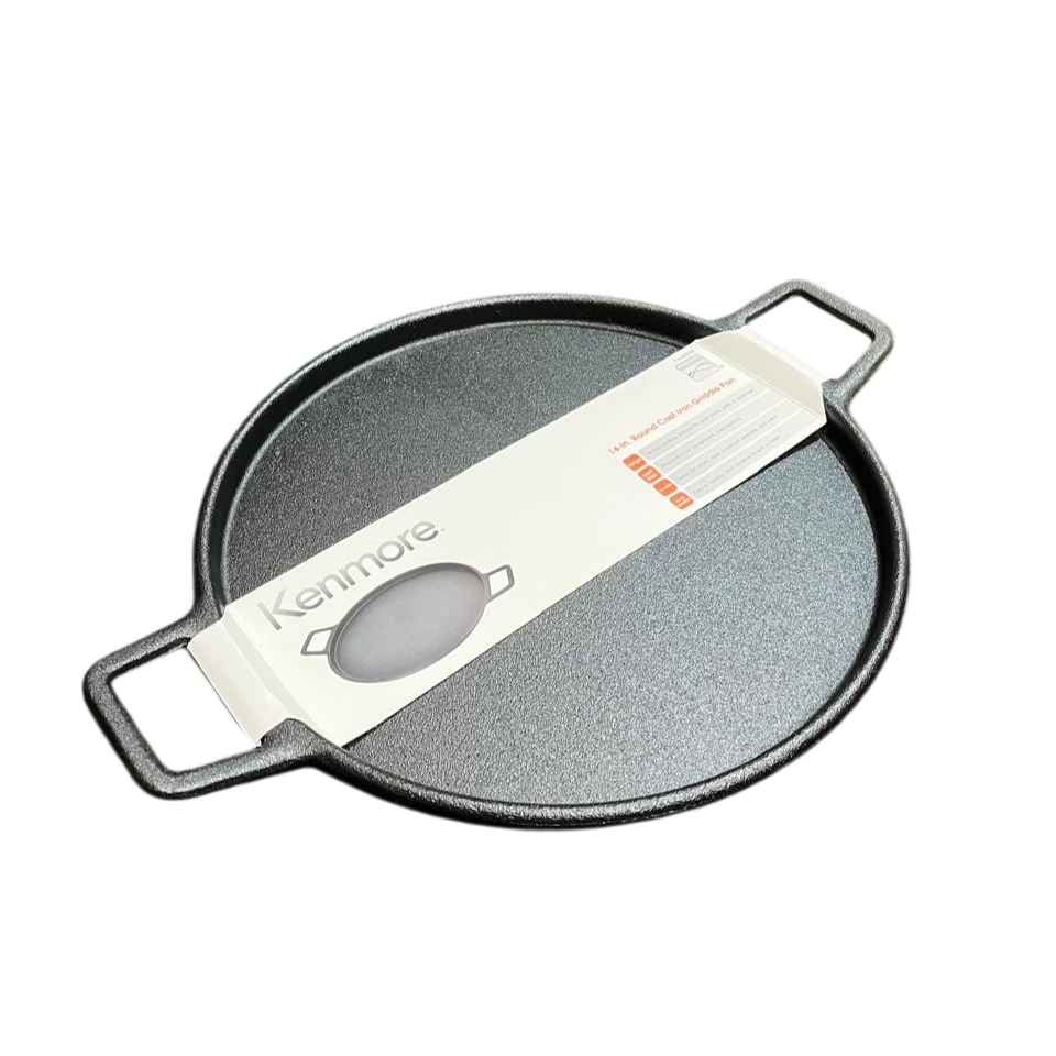 Plancha de hierro fundido para parrilla y cocina KE-A20208-N
