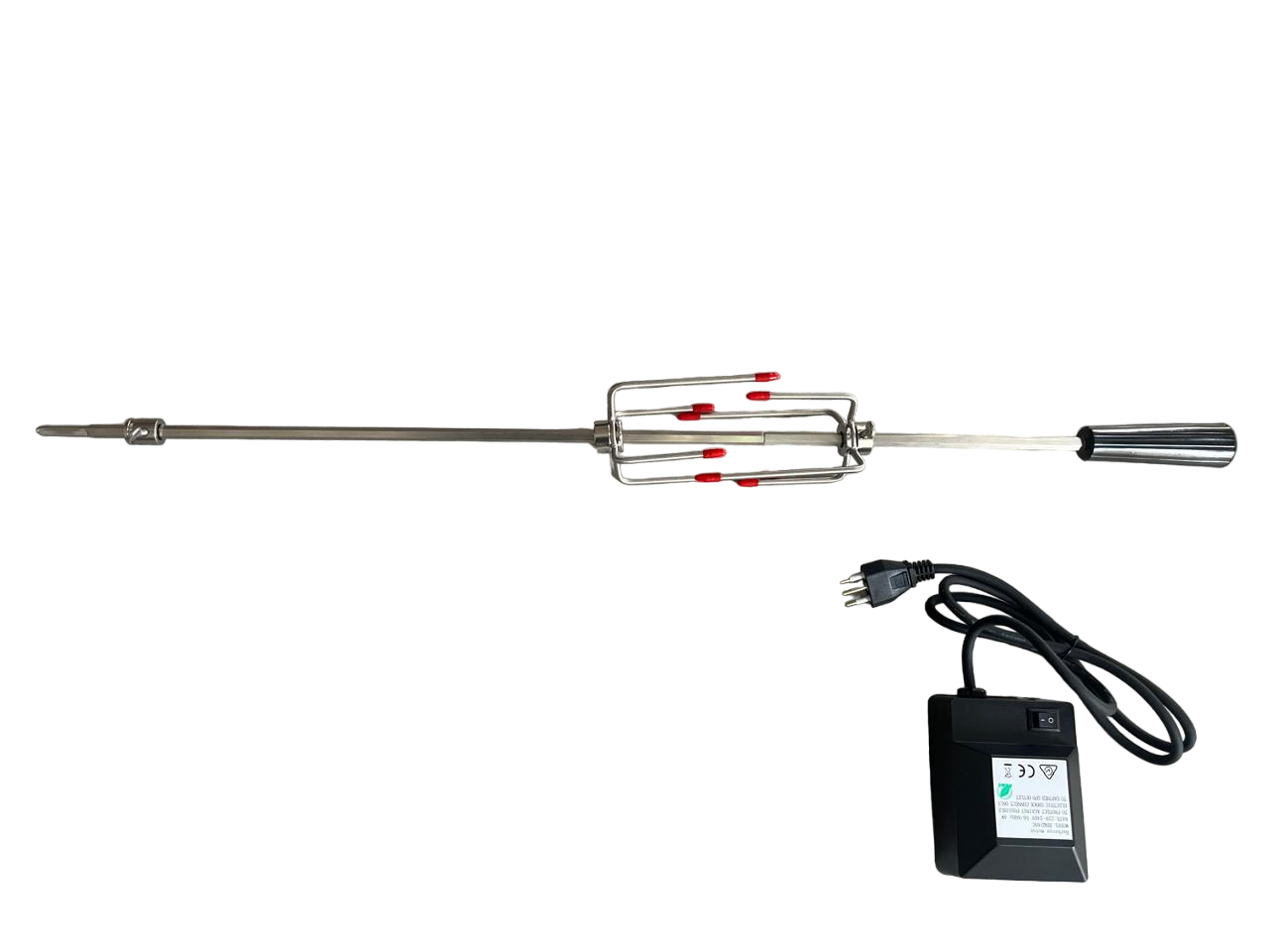 SPIEDO PARA PARRILLA A GAS AJUSTABLE (113 cm) + MOTOR