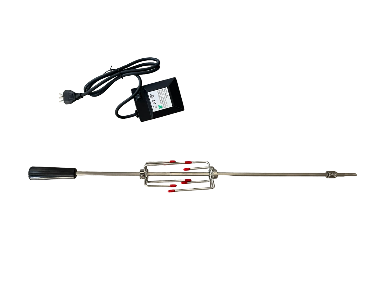 SPIEDO PARA PARRILLA A GAS AJUSTABLE (113 cm) + MOTOR
