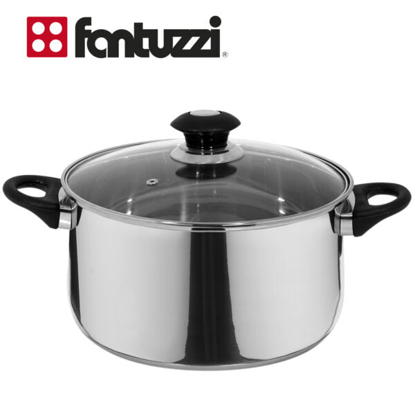 Batería de Cocina 7 Piezas Acero inoxidable Corazza FANTUZZI