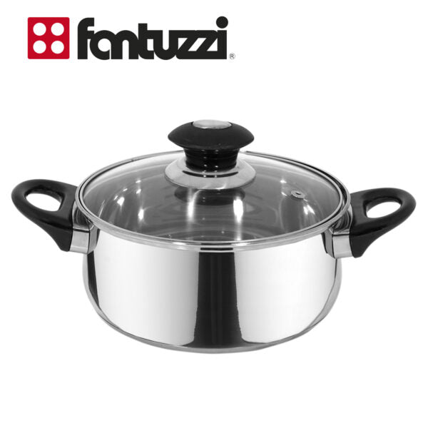 Batería de Cocina 5 Piezas Acero inoxidable Corazza FANTUZZI