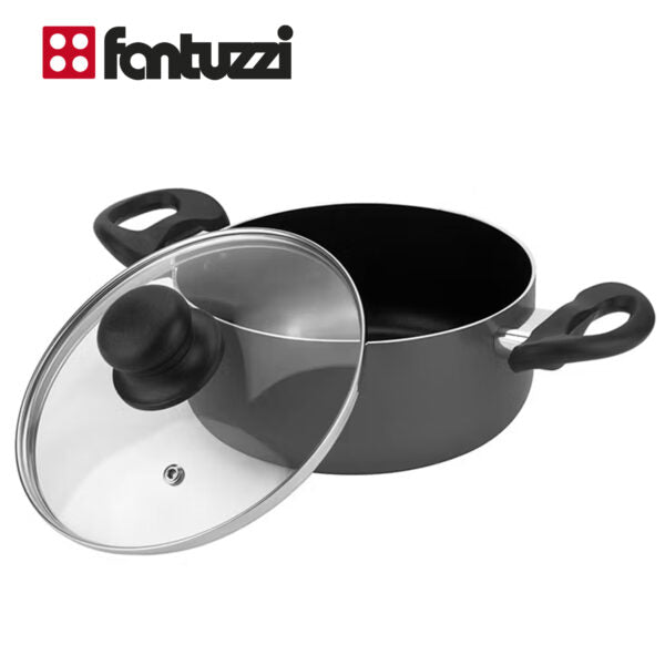 Batería de Cocina 6 Piezas Aluminio Gourmet Gris FANTUZZI
