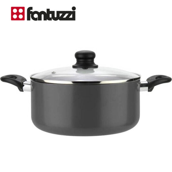Batería de Cocina 6 Piezas Aluminio Gourmet Gris FANTUZZI