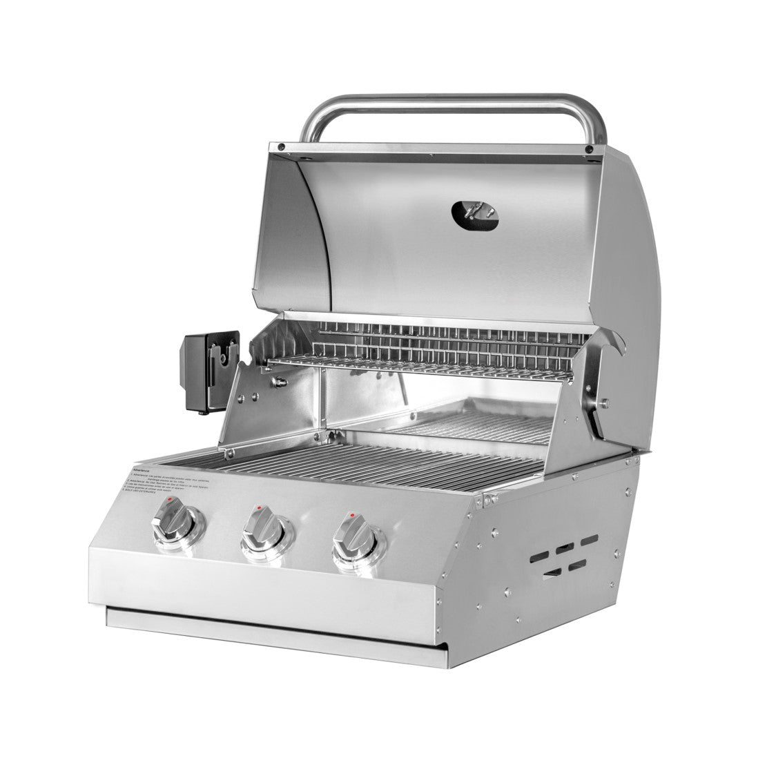(PREVENTA) Parrilla a gas empotrada de 3 quemadores - Modelo 2025 + Spiedo con Motor (DISPONIBLE A PARTIR DEL 30 DE JULIO)