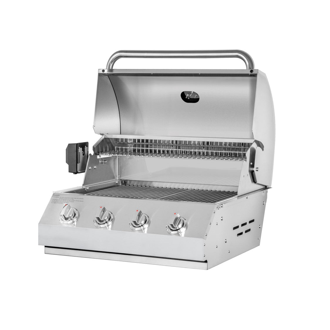 (PREVENTA) Parrilla a gas empotrada de 4 quemadores - Modelo 2025 + Spiedo con Motor (DISPONIBLE A PARTIR DEL 30 DE JULIO)