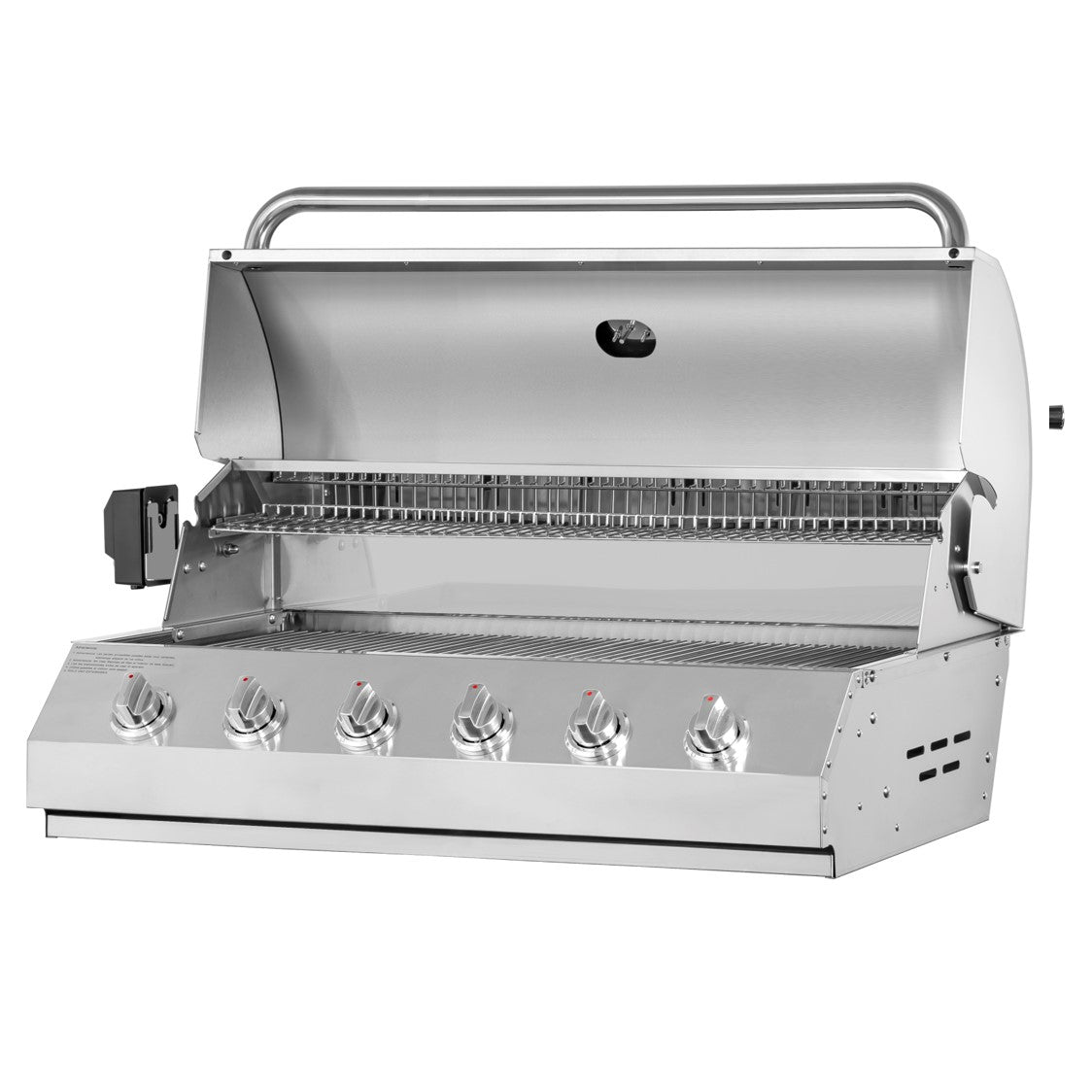 (PREVENTA) Parrilla a gas empotrada de 6 quemadores - Modelo 2025 + Spiedo con Motor (DISPONIBLE A PARTIR DEL 30 DE JULIO)