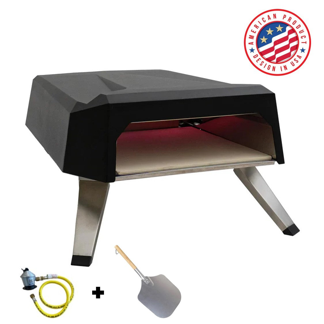 Horno Pizza a Gas Kinggrill + Pala