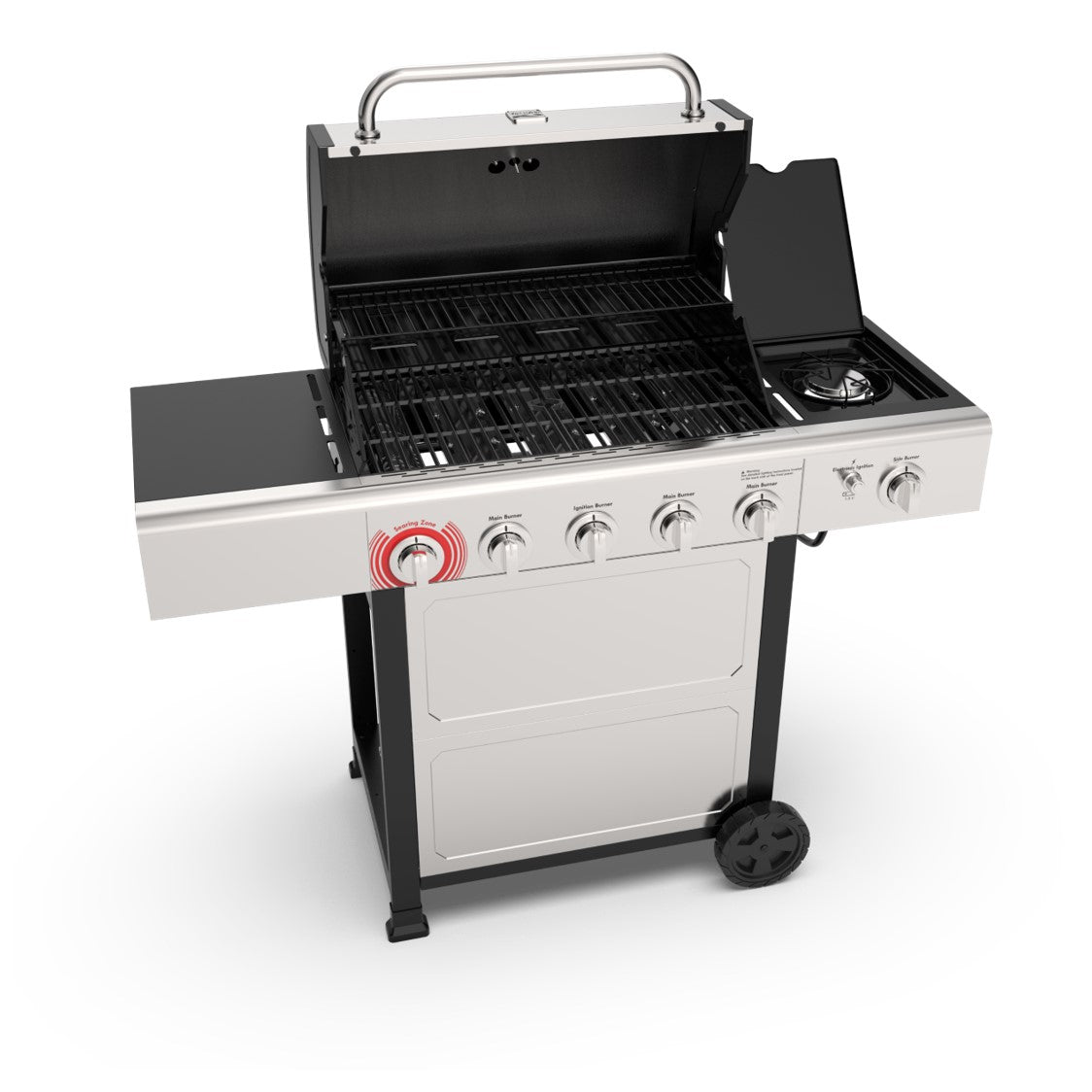 [PRECIO BLACK FRIDAY] Parrilla a gas 5 Quemadores + Quemador lateral [ENTREGA A PARTIR DEL 29 DE DICIEMBRE]