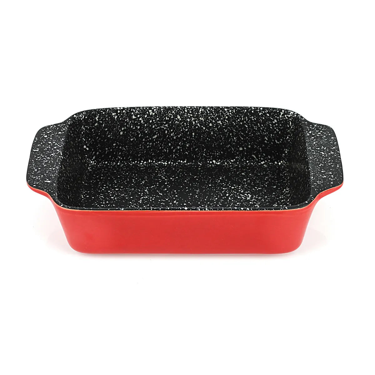 Fuente de cerámica para horno rojo Trento 38 x 21,5 x 7,5 cm FANTUZZI